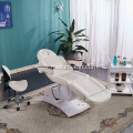 Backrest adjust injection salon bed